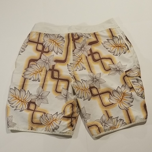 Ocean Pacifics Flower Maze Surfing Boardshorts  - Picture 5 of 7